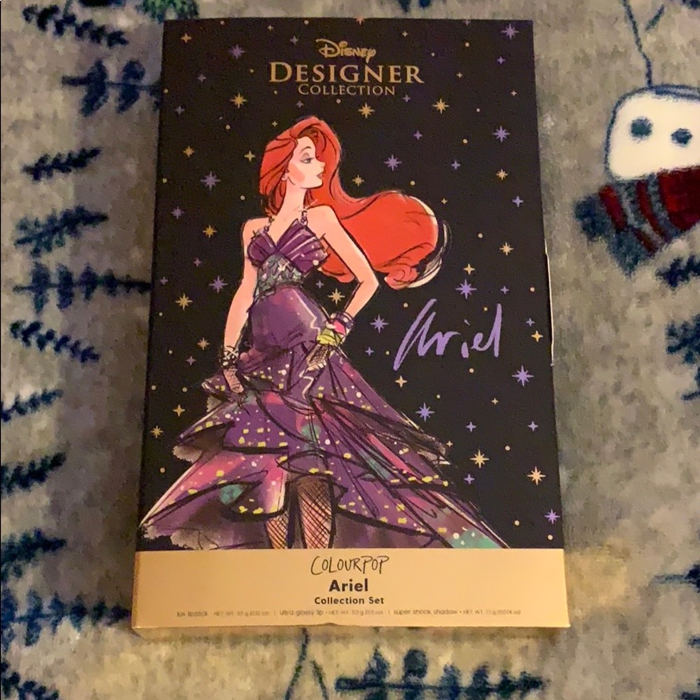 Colourpop Disney Designer Ariel Collection